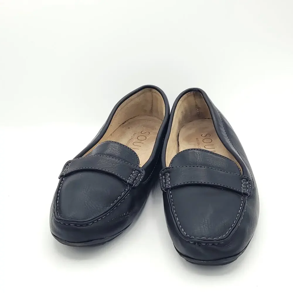 SOUL Naturalizer Seven Loafer Black womens size 8.5